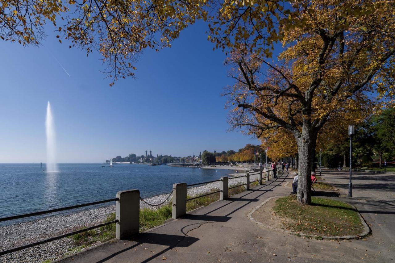 Louises City Penthouse Mit Panorama-Dachterasse Friedrichshafen Bagian luar foto