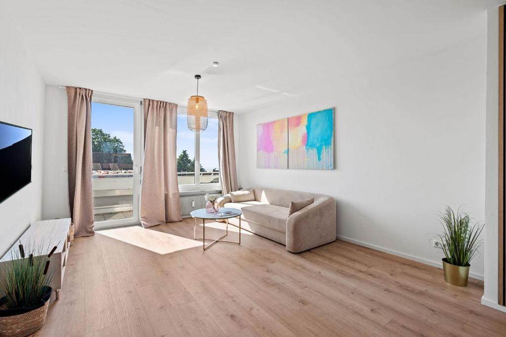 Louises City Penthouse Mit Panorama-Dachterasse Friedrichshafen Bagian luar foto