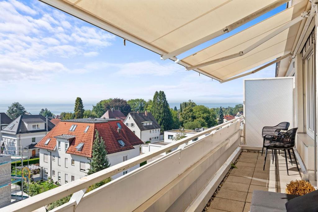 Louises City Penthouse Mit Panorama-Dachterasse Friedrichshafen Bagian luar foto