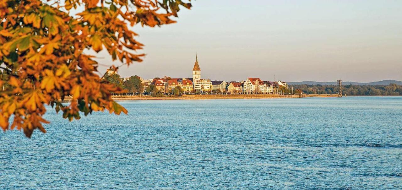Louises City Penthouse Mit Panorama-Dachterasse Friedrichshafen Bagian luar foto